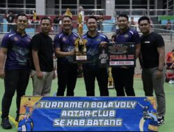 Turnamen Voli Kapolres Cup Semarakan HUT ke-79 Bhayangkara