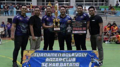 Turnamen Voli Kapolres Cup Semarakan HUT ke-79 Bhayangkara