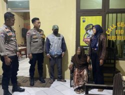 Respon Cepat, Polsek Sragi Berhasil Pertemukan Nenek Pikun dengan Keluarganya