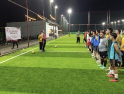 Meriah! Fun Mini Soccer Kapolres Cup Polres Pekalongan Sambut HUT Bhayangkara Ke-79