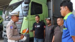 Polres Pemalang Sosialisasikan Aturan ODOL ke Sopir-sopir Truk