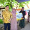 Desa Terdampak Rob di Pekalongan Terima Sapi Kurban dari Bupati Fadia