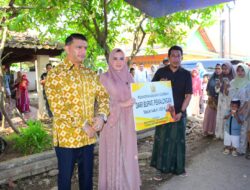 Desa Terdampak Rob di Pekalongan Terima Sapi Kurban dari Bupati Fadia