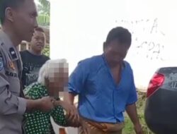 Respon Cepat Bhabinkamtibmas Polsek Wonopringgo Tangani Nenek yang Terlantar