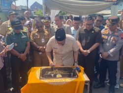 Hanya 70 Hari Kerja, Bupati Batang Resmikan Jembatan Pasar Warungasem