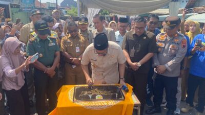 Hanya 70 Hari Kerja, Bupati Batang Resmikan Jembatan Pasar Warungasem