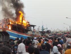 ABK Korban Kebakaran Kapal di Pelabuhan Jongor Meninggal Dunia
