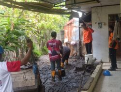 Warga Brebes Geger, Lumpur Hitam Muncul di Halaman Rumah Diduga Dampak Galian Pipa Gas Tol