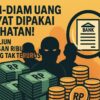 Diam-Diam Uang Rakyat Dipakai Kejahatan! Rp 3 Triliun di Ratusan Ribu Rekening Tak Terurus