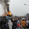Kapal Besar Terbakar di Jongor Tegal, Satu Orang Luka-luka