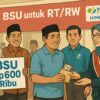 Pertama Kalinya di Brebes, Ketua RT dan RW Terima BSU Rp600 Ribu