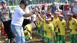 Senam Tujuh Kebiasaan Anak Hebat, Ceriakan Peringatan HAN di Pemalang