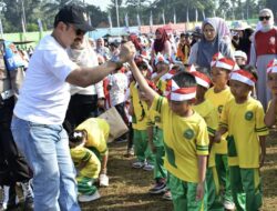 Senam Tujuh Kebiasaan Anak Hebat, Ceriakan Peringatan HAN di Pemalang