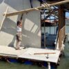 Bantuan Rumah Apung Pemprov Jateng Hampir Selesai, Warga Terdampak Rob Sayung Rasakan Kebahagiaan