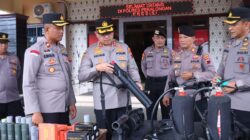 Cek Amunisi dan Senjata Gas Air Mata, Kapolres Pekalongan: Pastikan dalam Kondisi baik
