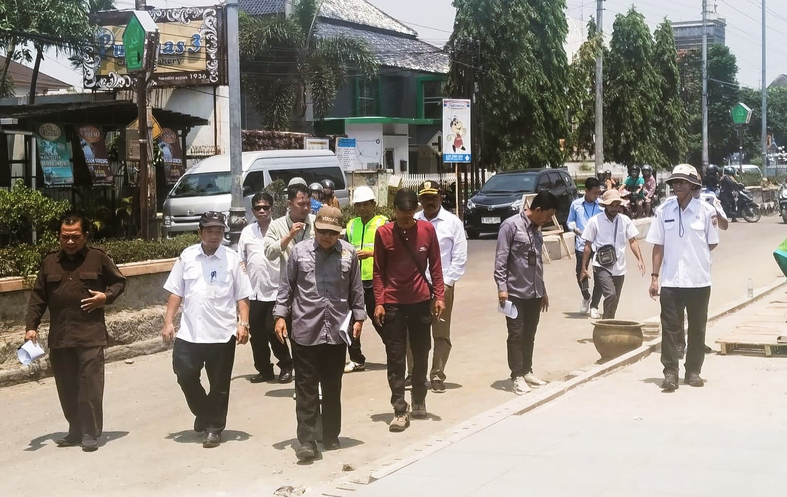 Tak Ingin Asal Jadi, DPRD Pemalang Cek Pengerjaan City Walk