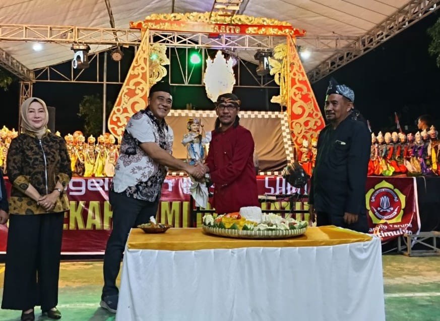 Wayang Golek Hidupkan Sedekah Bumi Jatirejo, Wabup Pemalang Ajak Generasi Muda Rawat Tradisi