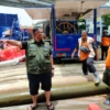 Tangani Banjir, Pompa di Tenggang dan Sringin Dioptimalkan, BPBD Jateng Turunkan Mobil Pompa