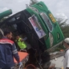 Diduga Rem Blong, Bus Wisata Terguling di Jalan Tol Pemalang, 3 Penumpang Tewas