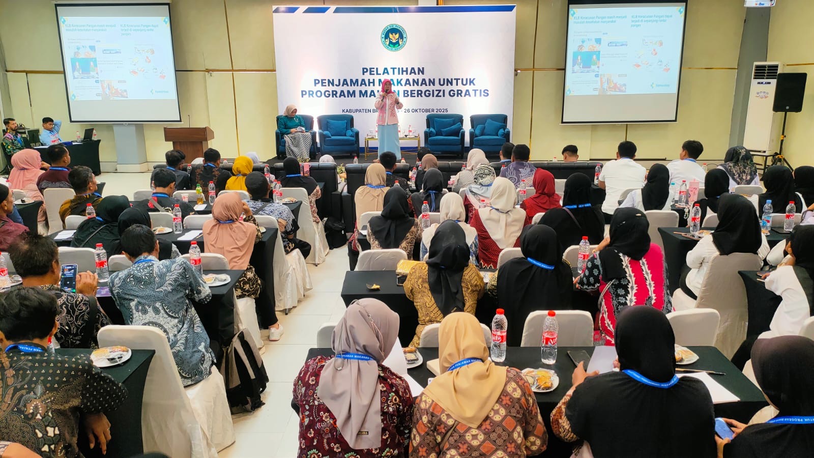 Latih Penjamah MBG, BGN Brebes Fokus pada Keamanan dan Higiene Pangan