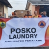 Bantu Pengungsi Longsor Banjarnegara, BPBD Pemalang Buka Posko Laundry