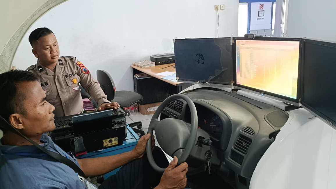 Ada Uji Simulator di Pelayanan SIM Polres Tegal, AKP Bharatungga Jelaskan Manfaatnya bagi Pemohon Baru