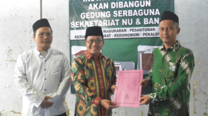 Wabup Pekalongan Sukirman Apresiasi NU Ranting Madukaran Pesantunan Bangun Gedung Serbaguna