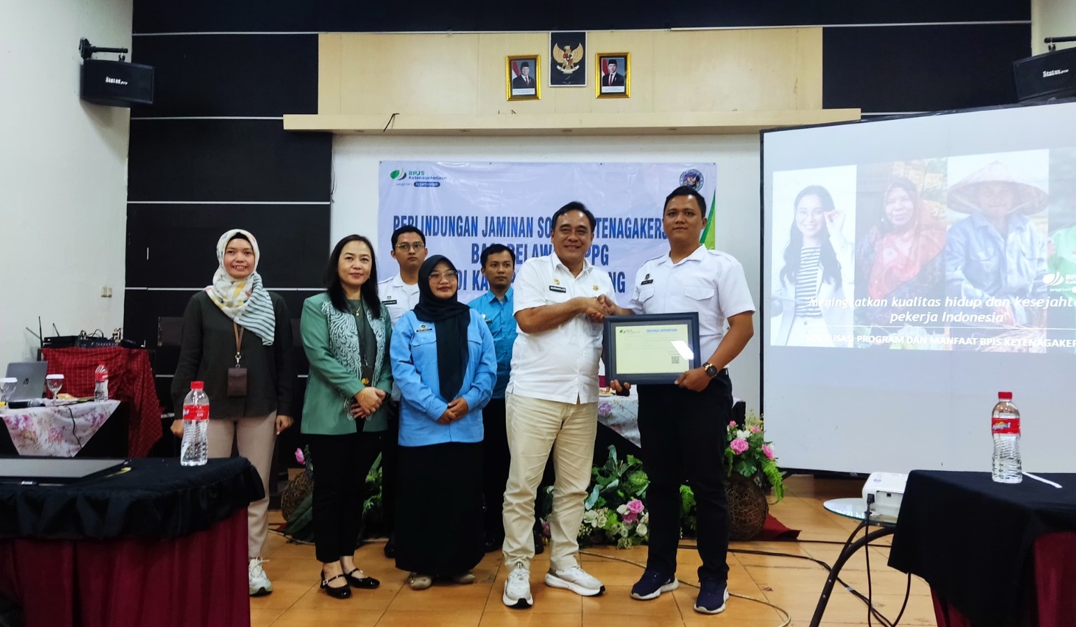 Relawan Dapur MBG di Pemalang Terlindungi Jaminan Ketenagakerjaan