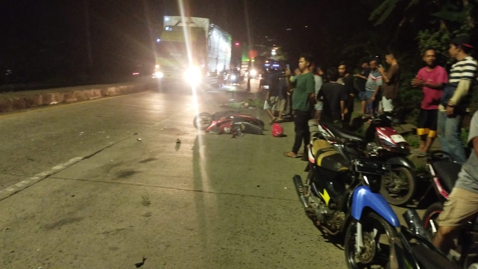 Mahasiswa Pemalang Tewas Terlindas Mobil Tak Dikenal di Jalan Raya Subah Batang